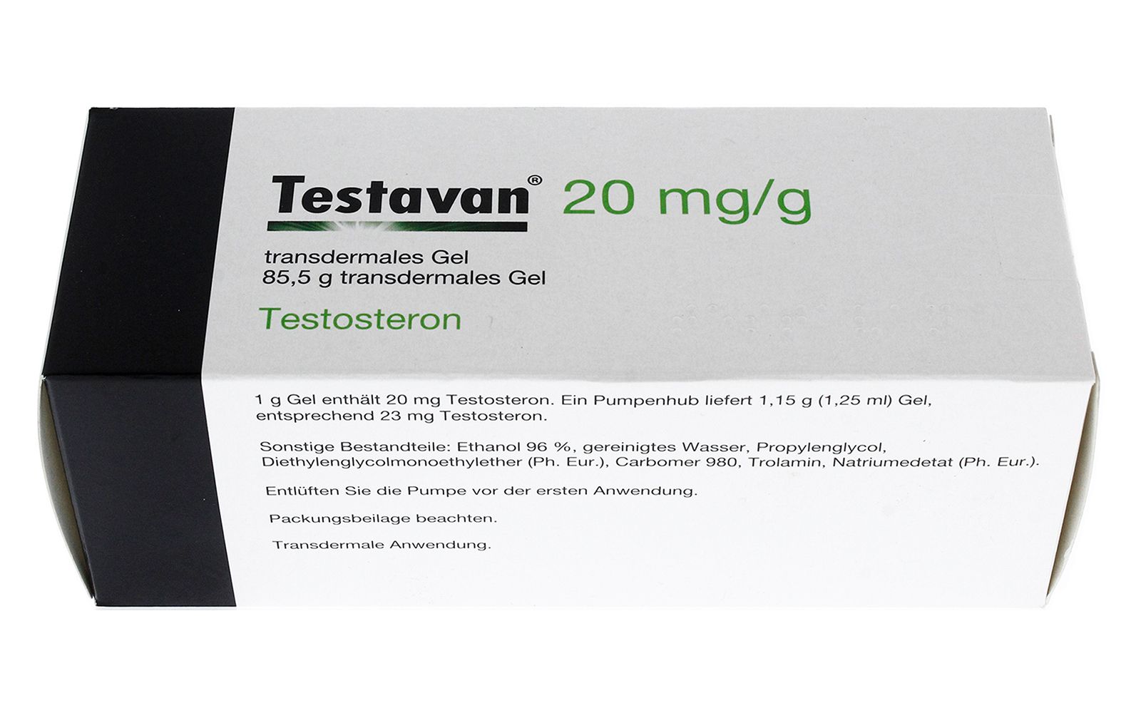 Testavan 20mg (Transdermal gel, testosterone)