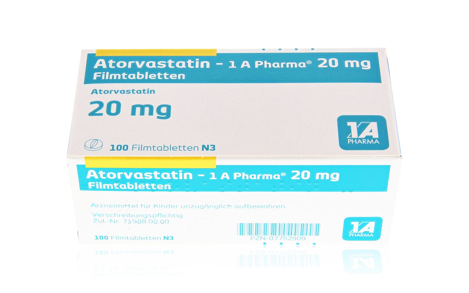 Atorvastatin (Lipitor, Atorvaliq) 